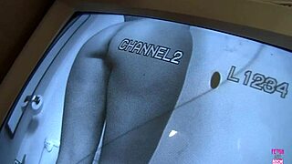 Oh man, I mean, brunette Jynx Maze really enjoys having Chris Strokes lick her shaved cunt in that public bathroom, you know?