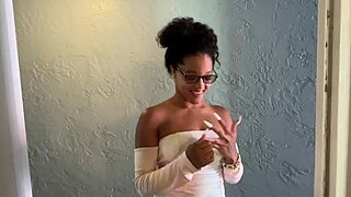 Sascha Stage Visits Her Neighbor For Interracial Fun