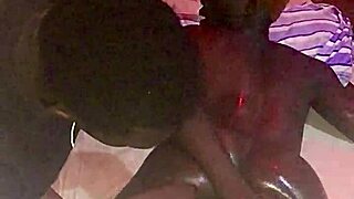 Unexpectedly, my neighbor drops by for a relaxing body massage, wearing just a bra in this intriguing visit.