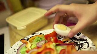 ever wondered about a real homemade porn story with blowjob, doggystyle, and natural tits action in close up? this amateur couple's bent over session has a sexy plot twist you won't expect