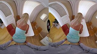 uh, i mean virtual taboo celebration with blonde blowjob handjob and brunette pov orgasm...