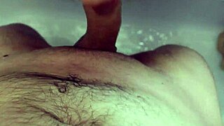 Stepmom, I'm spying on you in the shower with blonde hair and blue eyes, now suck my cock and jerk off until cum in mouth.