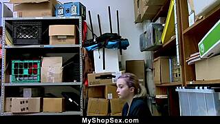 Stealing Teen Submits to Officer Domination in Cowgirl Ride