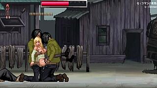 Blonde Horny in Gangbang Group Banging Anal Action Part 2 of 3!