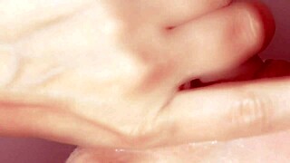 In this Japanese porn story, a baseball fan experiences close-up ass creampie action with cum.