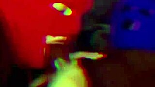 Amateur latina wife gives a sloppy deepthroat to her lover.