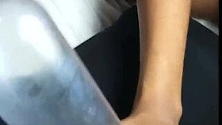 i uh got my cock sucked deep by this cute black teen slut