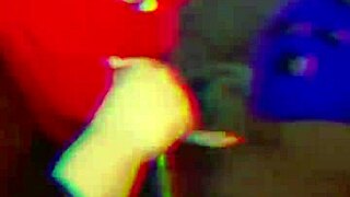 Amateur latina wife gives a sloppy deepthroat to her lover.