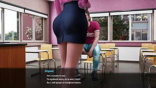 Complete gameplay in Milfs of Sunville 2 part 38! Horny ebony college teacher with big tits gets naked in gym hentai action.