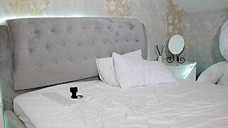 Check out this student with those big tits stripping down right on camera after her study session