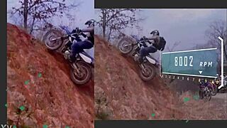 this japanese yz250fx model showcases asian engineering in a narrative ride.