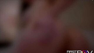 I feel so good as cute babe Indica Marie strips lingerie for deep doggystyle pov pounding