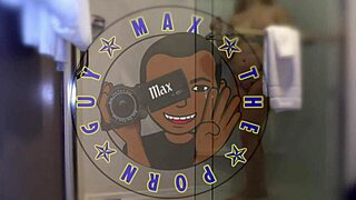 Intriguing POV where Kitty Quinn's soft hands jerk big black cock while squirting wildly