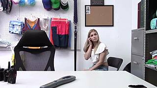 Hot Officer Is Taking Turns To Bang These Naughty Blondes In His Office