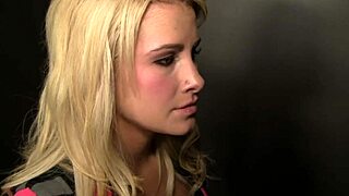 Jessica Nyx Gives Passionate Blowjob And Swallows Cum At Gloryhole With Big Tits