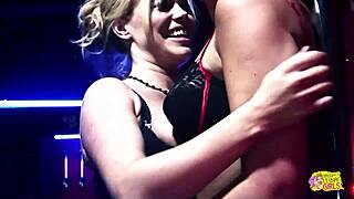 When a STRAPON gets pulled out, this girl's PUSSY gushes CUM in wild ORGASM.