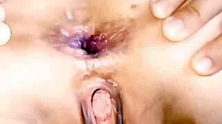 Slender Mature Whore Fucks Hard With Husbands Friends In Stockings!