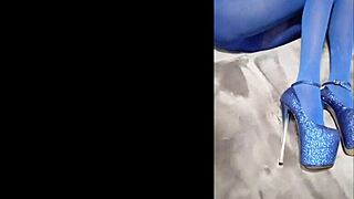 is sexy laura in heels and lingerie waiting to get fucked hard?