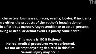 Aria Nicole visits the doctor for a checkup. Her pussy ends up creampied during the examination.