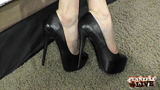 Fiery Penny Pax Teases Nipples In Solo Masturbation With Big Ass And Wet Pussy Lingerie.