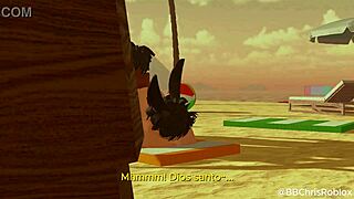 Black bull with monster cock bends over and fucks spanish femboy bunny doggystyle in european scene