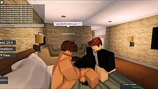 That Roblox slut is getting banged by the whole group