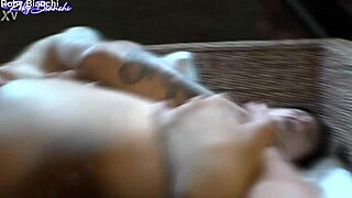 mila ramos takes all the cum in her mouth after wet pussy riding and anal gaping with monster cock