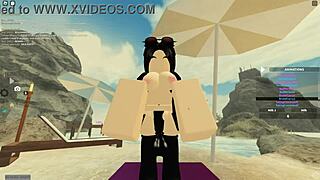 OMG, diving into 106 Roblox porn with bent over assfucking and big black cock riding – so wet! 🍑🔥