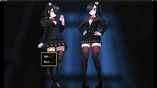 femuzero skullgirl steps into a scene with trampling and facesitting moves