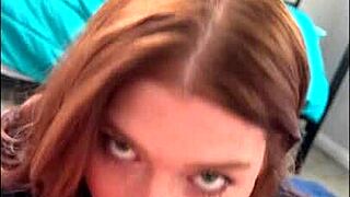 Hot amateur college hookup with Katerina Deville in doggystyle and cowgirl riding her tight wet pussy.