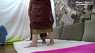 behind the scenes sissy hairy mature lady sucks and fucks with blowjob doggystyle