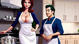 Me meto a un cuarto de hotel con mi hijastro y conversamos acerca de los amantes que tengo 😏.