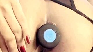 Drunk skinny Tinder girl mounts cock after drinks and destroys it with rich tits