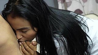 Intense Footjob Delivers Ultimate Pleasure