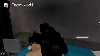 Whoa, pounding that big ass with monster black cock in jail!