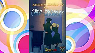 Whatever happened to the caped crusader in this parody story