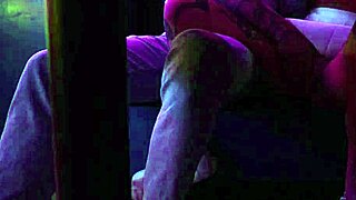 Brunette Teen Prostitute Gives Blowjob And Gets Cum Covered Facial In Public Nightclub Toilet