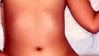 18yo Thai teen gets bent over for close-up doggystyle pounding by huge white cock in homemade interracial action 😏