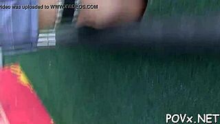 That naughty girlie really cant live without large dicks and wild fuck? She takes huge monster cock in rough POV sucking and hardcore sex on small tits.