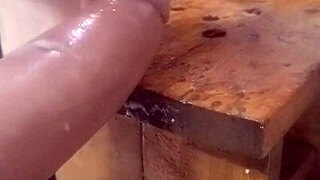 huge hankeys toys attached to machine for homemade fun