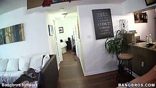 blondie gives head in the rain and then gets intimate