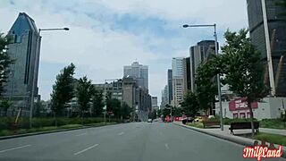 hey, check out mélanie the sexy and very naughty quebecoise in part 1