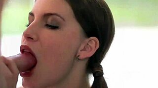 hey beautiful blowjob babe, how deep can you suck that exotic cock down?