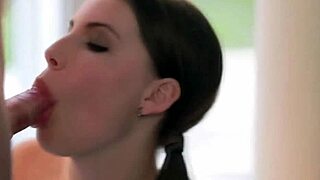 hey beautiful blowjob babe, how deep can you suck that exotic cock down?