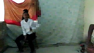 cellphone repair went wrong when a petite teen tried fixing it on the phone with quickie spreading in various locations