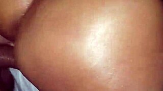 Detailed ebony ass bent over with big cock in doggystyle fuck