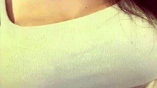 stepmom reveals her flexible ass and large milky breasts in a homemade display