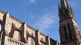 Bolivian sinner gets punished with bedroom blowjob and riding sex by priest Damián