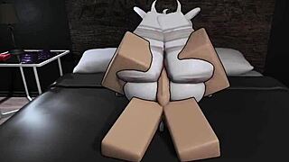 breeding that roblox demon slut with big cock anal assfucking cowgirl riding in the condo?