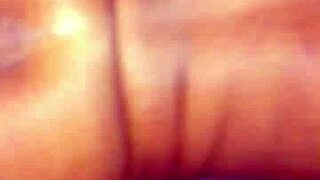 boyfriend just nuts right on his girlfriend's ass after fun